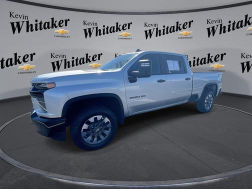 Silver Ice Metallic 2022 Chevrolet Silverado 2500 Custom