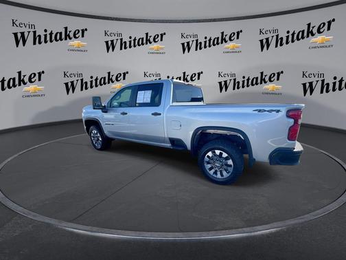 Silver Ice Metallic 2022 Chevrolet Silverado 2500 Custom
