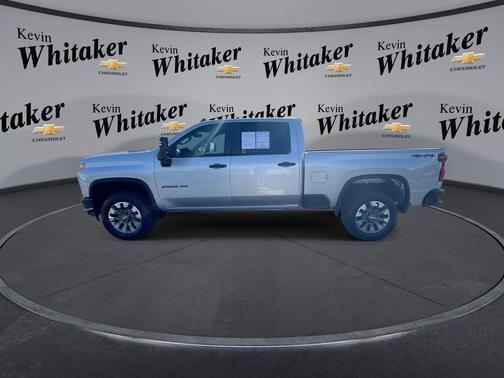 Silver Ice Metallic 2022 Chevrolet Silverado 2500 Custom
