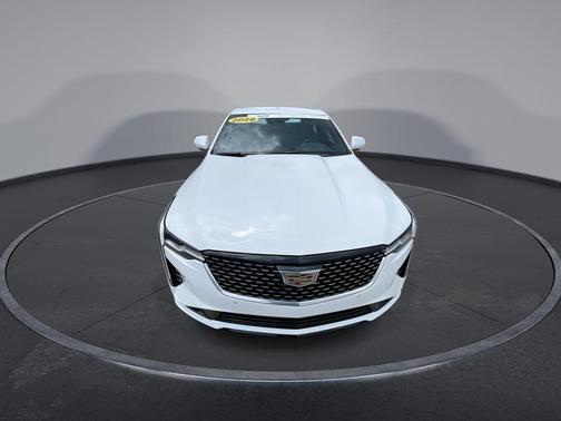 Summit White 2026 Cadillac CT4 Premium Luxury RWD