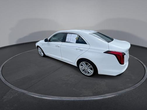 Summit White 2026 Cadillac CT4 Premium Luxury RWD