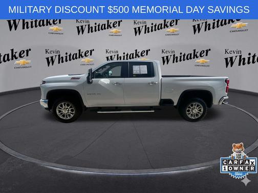 Summit White 2024 Chevrolet Silverado 2500 LTZ