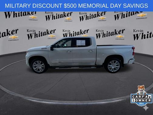 Iridescent Pearl Tricoat 2024 Chevrolet Silverado 1500 High Country