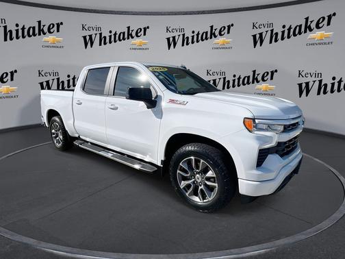 Summit White 2025 Chevrolet Silverado 1500 RST