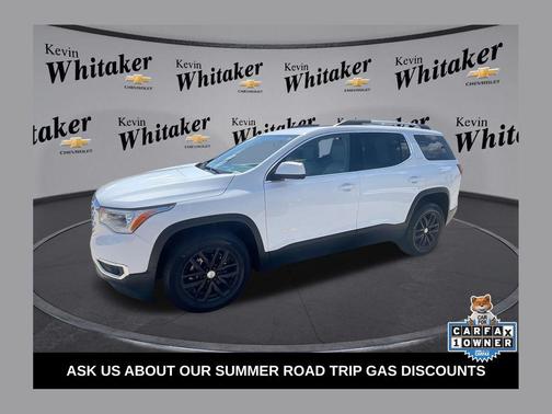 Summit White 2018 GMC Acadia SLT-1