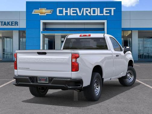 Summit White 2026 Chevrolet Silverado 1500 WT