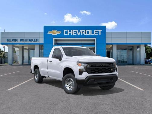Summit White 2026 Chevrolet Silverado 1500 WT