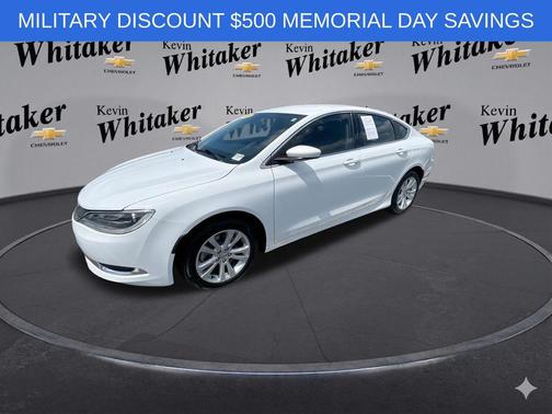 Bright White Clearcoat 2017 Chrysler 200 Limited