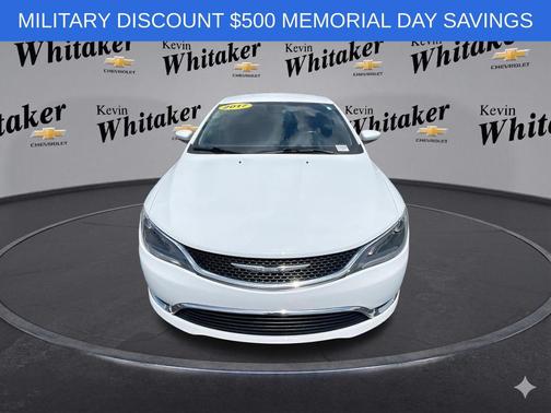 Bright White Clearcoat 2017 Chrysler 200 Limited