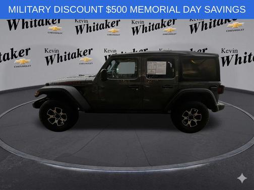 Granite Crystal Metallic Clearcoat 2021 Jeep Wrangler Unlimited Rubicon