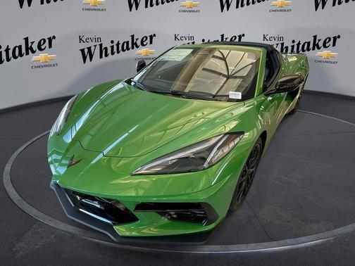 Roswell Green Metallic 2026 Chevrolet Corvette Stingray w/1LT
