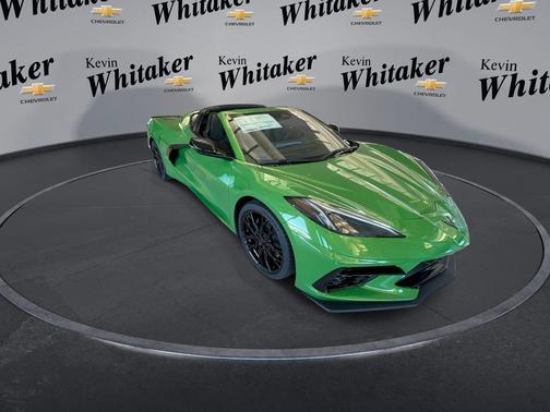 Roswell Green Metallic 2026 Chevrolet Corvette Stingray w/1LT
