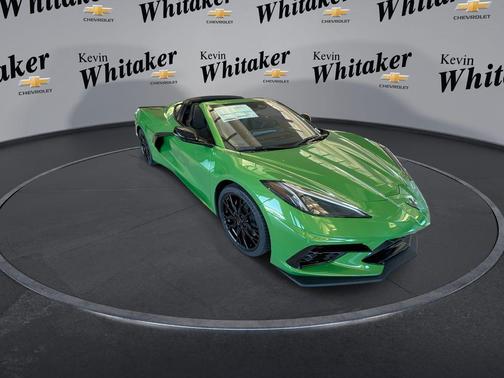 Roswell Green Metallic 2026 Chevrolet Corvette Stingray w/1LT