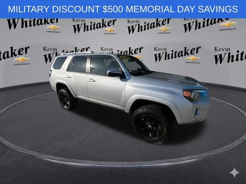 Classic Silver Metallic 2018 Toyota 4Runner SR5