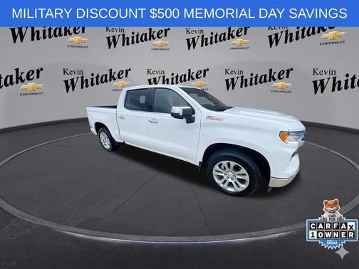 Summit White 2025 Chevrolet Silverado 1500 LTZ
