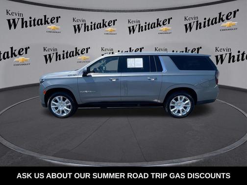 Satin Steel Metallic 2022 Chevrolet Suburban 4WD High Country