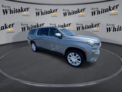 Satin Steel Metallic 2022 Chevrolet Suburban 4WD High Country