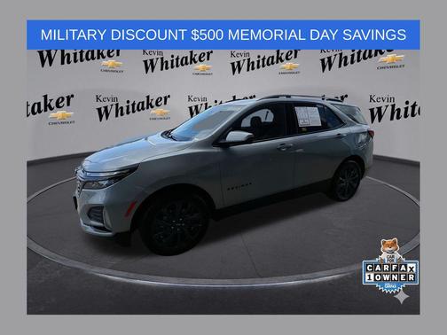 Sterling Gray Metallic 2024 Chevrolet Equinox FWD RS