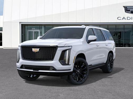 Vibrant White Tricoat 2026 Cadillac Escalade Sport Platinum