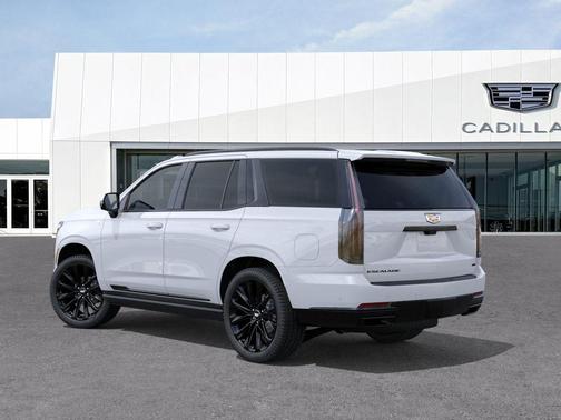 Vibrant White Tricoat 2026 Cadillac Escalade Sport Platinum