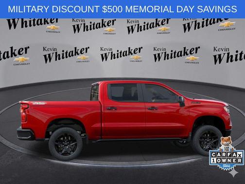 Radiant Red Tintcoat 2026 Chevrolet Silverado 1500 LT Trail Boss