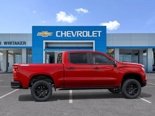 Radiant Red Tintcoat 2026 Chevrolet Silverado 1500 LT Trail Boss