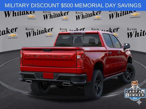 Radiant Red Tintcoat 2026 Chevrolet Silverado 1500 LT Trail Boss