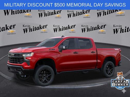 Radiant Red Tintcoat 2026 Chevrolet Silverado 1500 LT Trail Boss