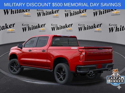 Radiant Red Tintcoat 2026 Chevrolet Silverado 1500 LT Trail Boss