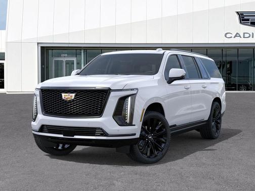 Vibrant White 2026 Cadillac Escalade ESV Sport Platinum