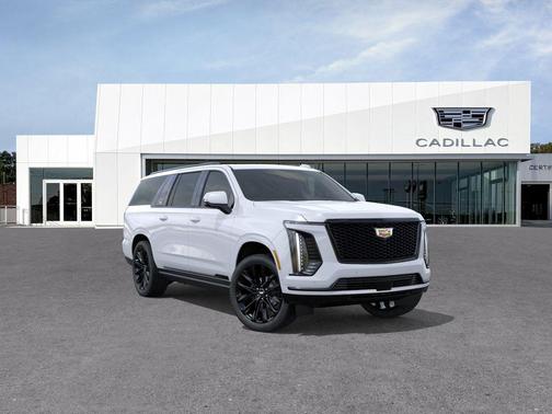 Vibrant White 2026 Cadillac Escalade ESV Sport Platinum