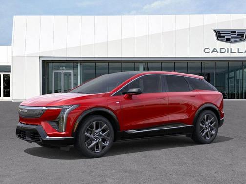 Radiant Red Tintcoat 2026 Cadillac OPTIQ Luxury