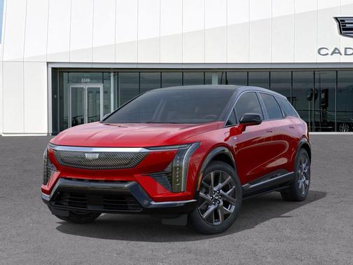 Radiant Red Tintcoat 2025 Cadillac OPTIQ Luxury 1 AWD