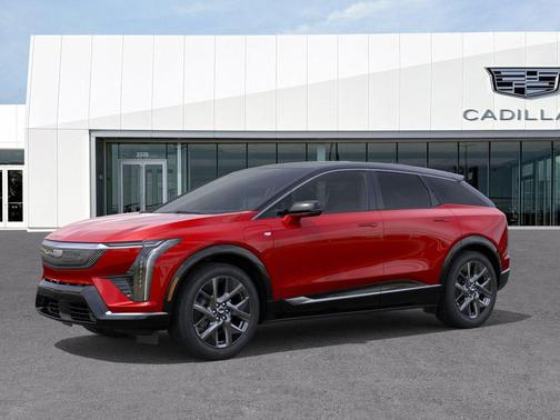 Radiant Red Tintcoat 2025 Cadillac OPTIQ Luxury 1 AWD