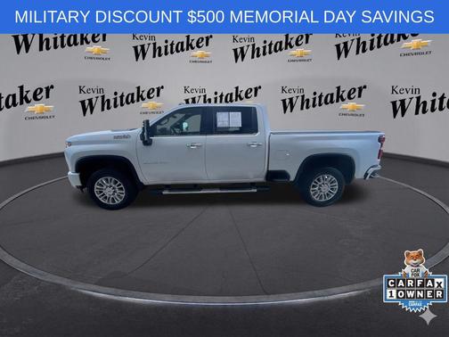 Iridescent Pearl Tricoat 2022 Chevrolet Silverado 2500 High Country