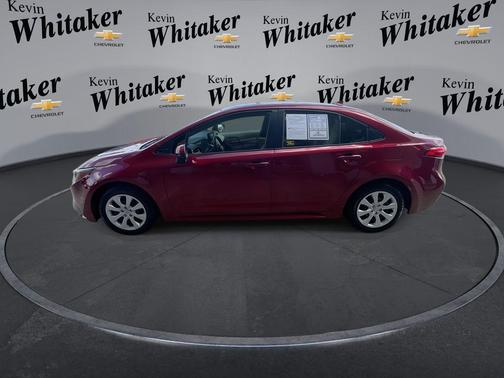 Ruby Flare Pearl 2022 Toyota Corolla LE