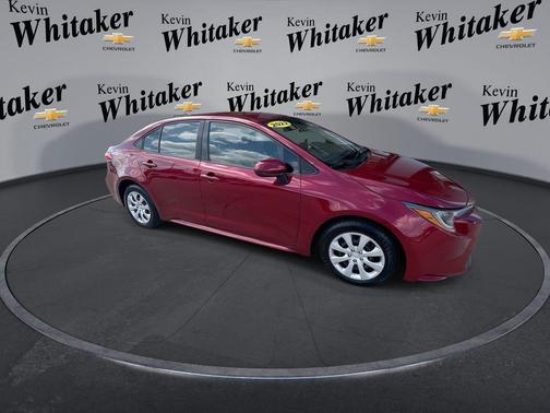 Ruby Flare Pearl 2022 Toyota Corolla LE