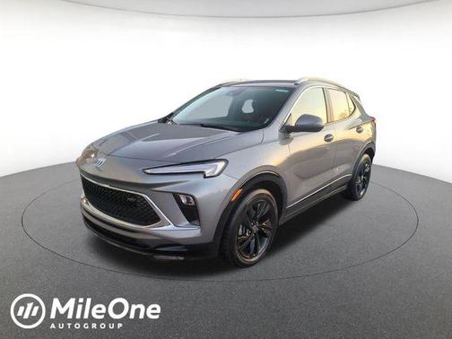 Gray Metallic 2024 Buick Encore GX Sport Touring