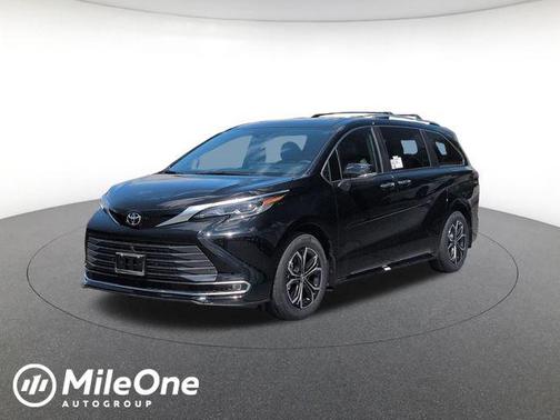 Midnight Black 2026 Toyota Sienna Platinum