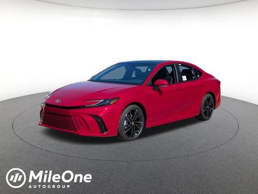 Red 2026 Toyota Camry XSE