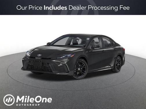 Midnight Black Metallic 2026 Toyota Camry SE