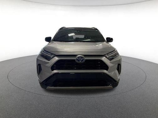 Silver Sky Metallic/Midnight Black Metallic 2022 Toyota RAV4 Hybrid SE