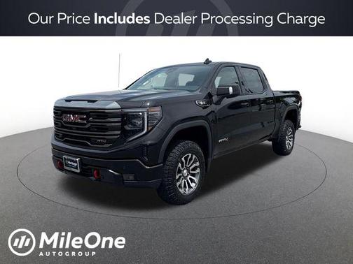 Onyx Black 2023 GMC Sierra 1500 AT4