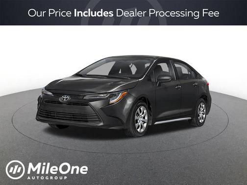 Midnight Black Metallic 2026 Toyota Corolla LE