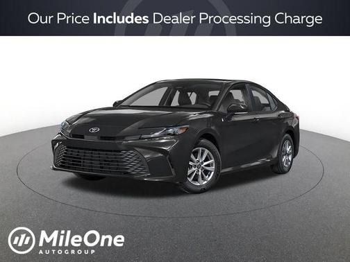 Midnight Black Metallic 2026 Toyota Camry LE