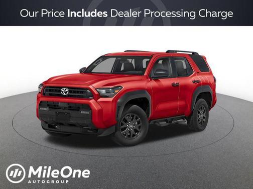 Supersonic Red 2026 Toyota 4Runner SR5