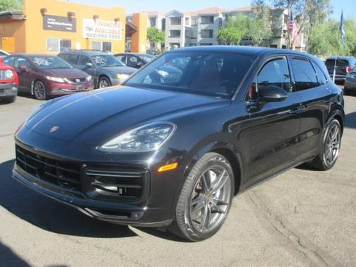 Black 2019 Porsche Cayenne Turbo