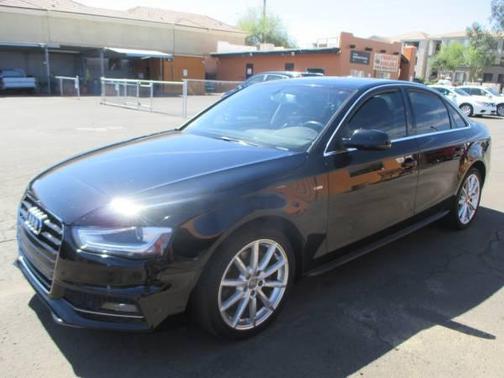 Black 2014 Audi A4 2.0T Premium Plus