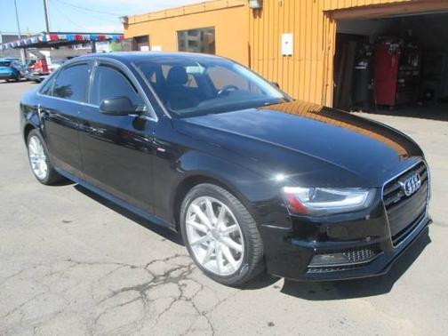 Black 2014 Audi A4 2.0T Premium Plus