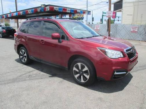 Maroon 2017 Subaru Forester 2.5i Premium
